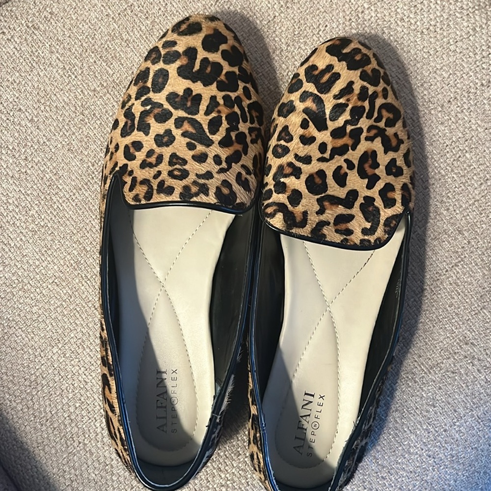 Leopard print flats by Alfani